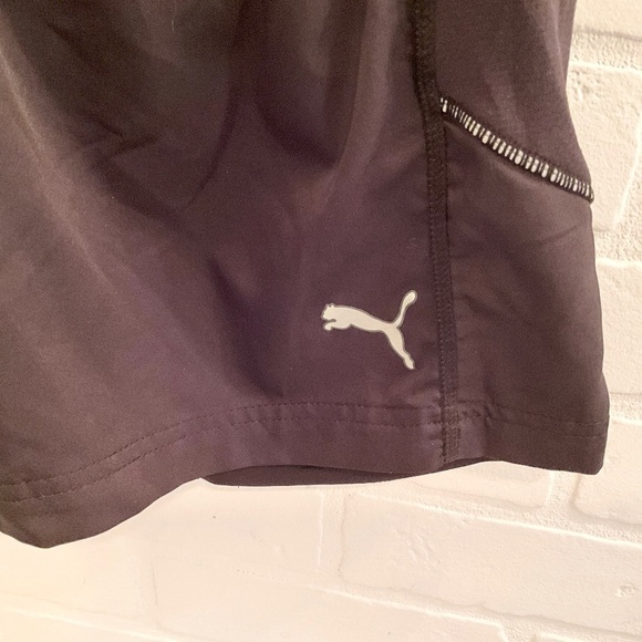 Puma Men Basket Shorts Cool Cell Black White Size S - Picture 5 of 8